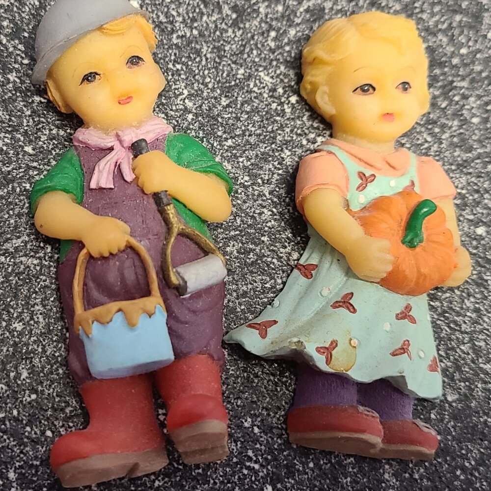 Vintage Rubber 3D Magnets